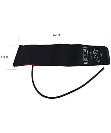 Adult Extra Long Manual Blood Pressure Cuff | 22-42 cm Arm Circumference | Single Tube with Gauge and Bulb | Black Display - Buy Online on GoSupps.com