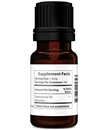 Dr. Clark Frankincense Oil 10cc, 100% Pure Essential Oil for Aromatherapy & Skin Health - Buy Online on GoSupps.com