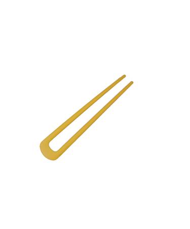 CLSSLVVBN U-shaped Hair Sticks Modelling Styling Women Hairpin Light-weight Ponytail Fashion Headwear Accessories Students Grayish Yellow
