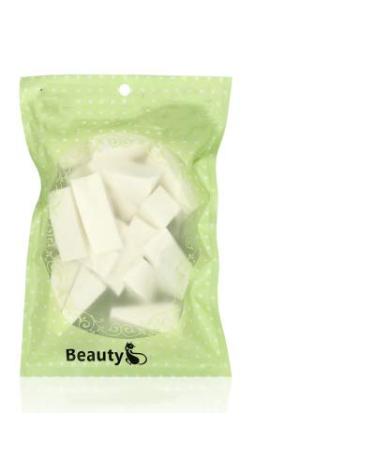 80-Piece Makeup Sponge Set - Latex-Free Mini Triangular Sponges for Foundation Powder Cream & Liquid - Perfect Nail Art & Beauty Tools - Buy Online on GoSupps.com