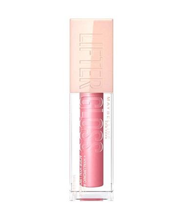 Maybelline Lifter Gloss Hydrating Lip Gloss with Hyaluronic Acid - Petal Warm Pink Neutral 0.18 oz - Buy Online on GoSupps.com