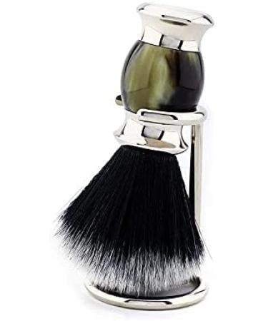Jag Shaving - Shaving brush with synthetic bristles resin handle - brush holder