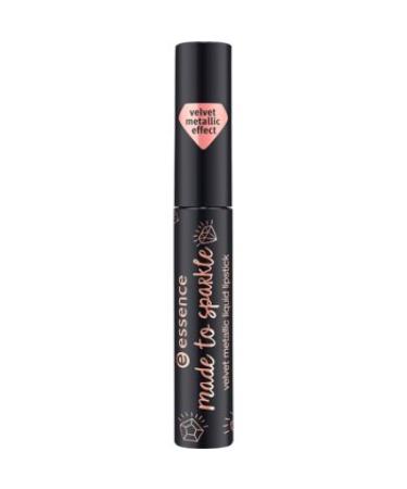 ESSENCE MADE TO SPARKLE - LABIAL L QUIDO VELVET METALLIC - 02GET SOME SPARKLE ON!