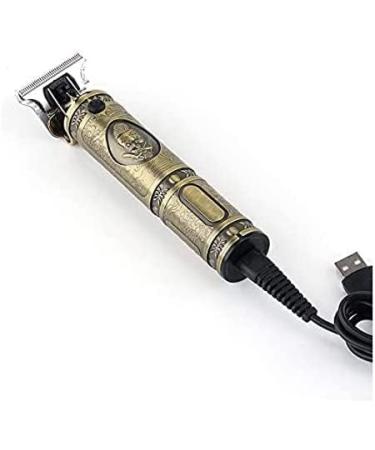 Hair Clippers for Men Professional Electric Haircut Kit Gold Zero Gapped Beard Trimmer Cordless Rechargeable T-Bladeds Outliner Grooming Baldheaded Clipper T-Blade Quiet Hair clipper - Buy Online on GoSupps.com