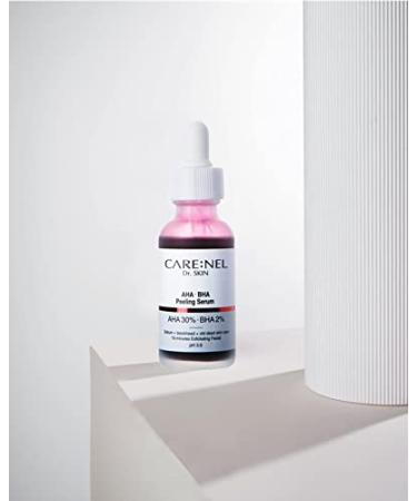 Peeling Solution AHA BHA Serum - Korean Exfoliating Skincare | Anti-Aging Hyaluronic Acid Night Treatment 30ml - Buy Online on GoSupps.com