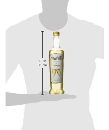 Amoretti Premium Champagne Syrup 25.4-Fluid-Ounce Bottle - Buy Online on GoSupps.com