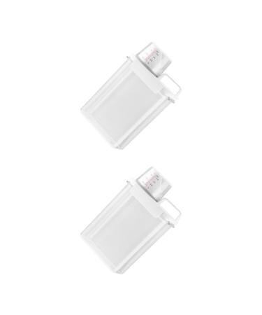 kawehiop Efficient and Stylish Laundry Detergent Dispenser for Spotless Results 1.8L 2Set