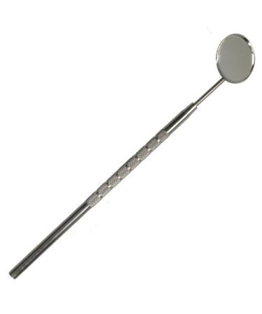 Inspection mirror - size 7 - magnifying - stainless steel