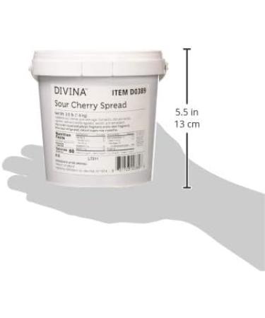 Divina Sour Cherry Spread - 3.5 Pound - Buy Online on GoSupps.com