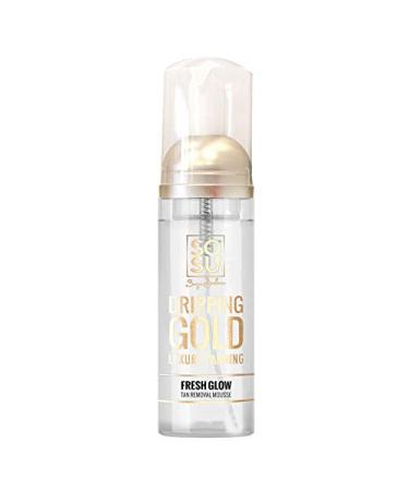SOSU Dripping Gold Tan Removal Mousse 5 Oz - Vegan & Cruelty-Free Formula with Vitamins A & E - Gentle Tanning Remover for Flawless Skin - Buy Online on GoSupps.com