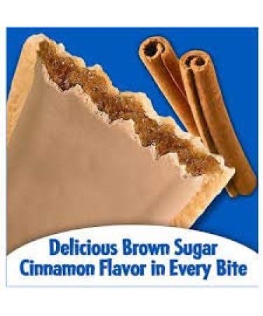 Kellogg's Pop-Tarts Brown Sugar Cinnamon 13.5oz - Delicious Toaster Pastries - Buy Online on GoSupps.com