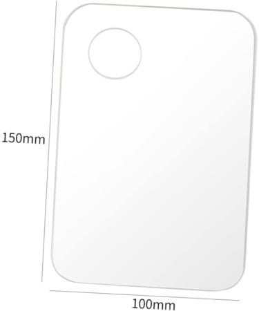 VALICLUD 1 Ensemble Palette de Maquillage Plateau manucure plaques Ongles pour Nail Art Palette de Peinture en Plastique M langer la Plaque pour Le Maquillage Acrylique - Buy Online on GoSupps.com