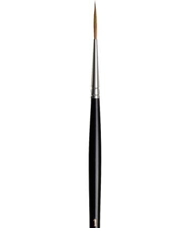 da Vinci Graphic Design Series 1105 Lettering Brush - Round Sharp Tip Kolinsky Red Sable, Size 1 (1105-1) - Buy Online on GoSupps.com