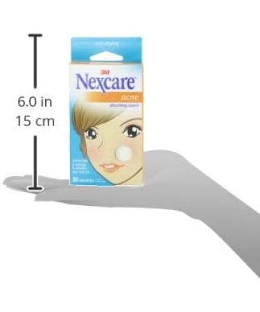 Nexcare Acne Absorbing Cover - 36 Ct Acne Patch for Blemishes - Two Sizes, Visible Results - Buy Online on GoSupps.com
