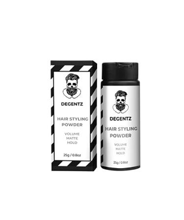DEGENTZ King Sized Hair Styling Powder - Volumizing & Mattifying Hold - 0.8oz/25g for Natural, Non-Greasy Texture - Buy Online on GoSupps.com