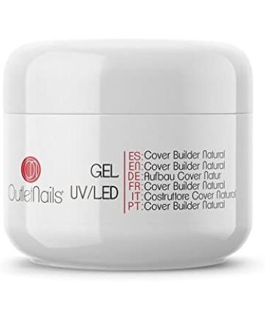 Gel Cover Rose LED/UV for Gel Nails 50ml / Cover Gel Rose/Camouflage Builder Pink/Cover Color Rose 50g - Buy Online on GoSupps.com