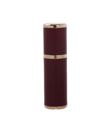 Refillable Perfume Atomizer Travel Spray Bottle Suitable for Travel Portable Refillable Makeup Perfumery (Color : Leather-Wine)