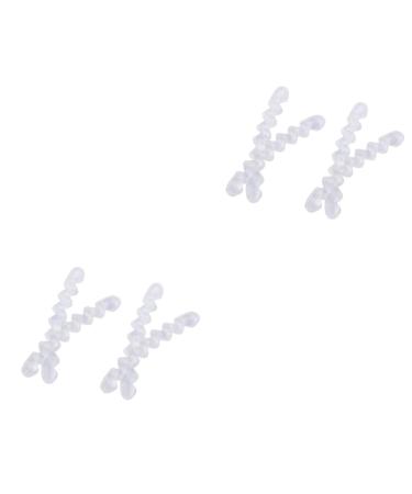 GLEAVI 4 Pairs Clear High Heels Clear Heel Grips Non Slip Sandals Strip High Heel Grips Anti Slip Shoe Strap Grip Heel Snug Liner Anti Slip Inserts for Sandals Comfortable Sticker