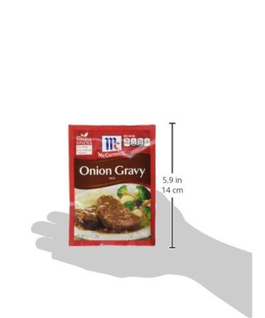 Mccormick Schilling Env Onion Gravy 1-Count (Pack Of 12) - Shop Now! - Buy Online on GoSupps.com