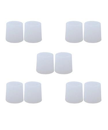 ULTNICE 8pcs Silicone Toe Sleeve + 2pcs Fiber Toe Protector for Corn - Toe Cap Cover Set - Buy Online on GoSupps.com