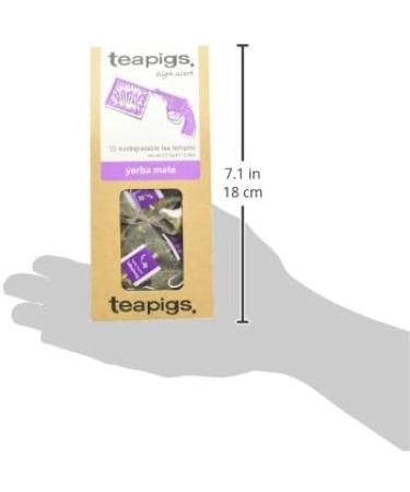 Teapigs Yerba Mate Tea 15 Teabags - Energizing Herbal Tea Blend - Buy Online on GoSupps.com