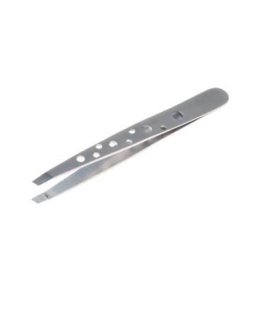 Otto Herder plucking twin - tweezers rustproof 9.5 cm hole design - eyebrow tweezers for precise hair removal/beveled design to pluck small hairs