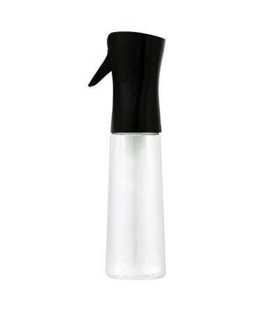 Black Top Clear Bottle 10oz