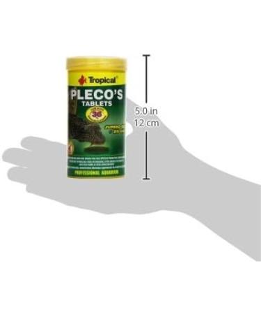 PLECO'S Tablets 250ml / 135g - Food with spirulina and Oak Wood for large species of the Loricariidae Family - Buy Online on GoSupps.com