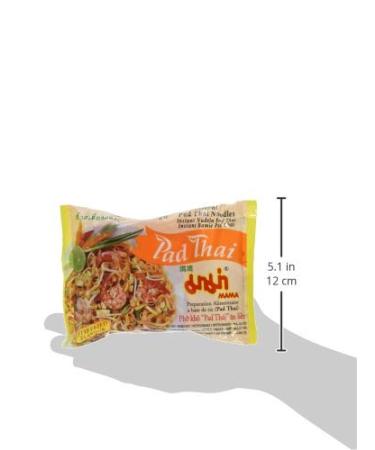 MAMA Instant Rice Noodles Pad Thai - Multipack (30 x 70g) - Authentic Thai Flavor Quick Meal Solution International Shipping Available - Buy Online on GoSupps.com