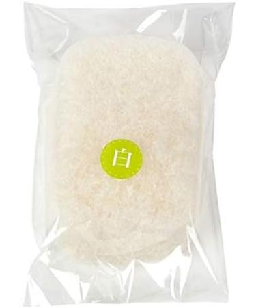 Japanese Konjac Sponge White - Natural Cleansing and Exfoliating Beauty Tool - Buy Online on GoSupps.com
