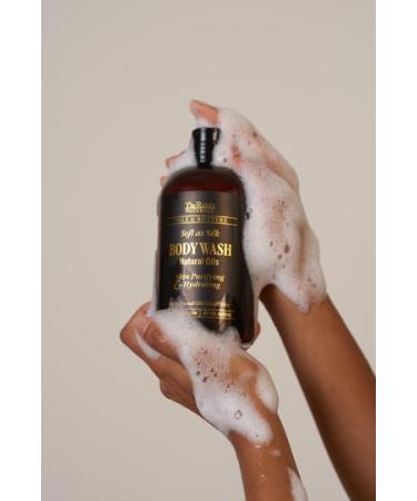Roots Naturelle Chocolate Bliss Body Wash - Hydrating & Purifying | Soft as Silk | 16 oz | Warm Chocolate Scent | International Shipping - Buy Online on GoSupps.com