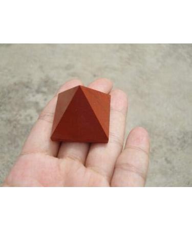 Natural Crystal Rough Pretty Natural red Jasper Stone Quartz Crystal Pyramid - Buy Online on GoSupps.com