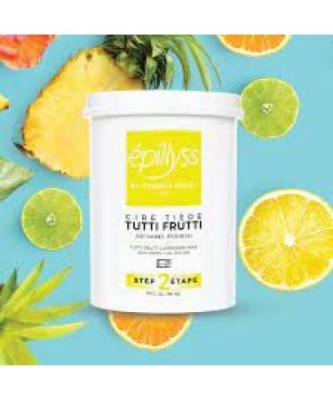 New Epillyss Tutti Frutti Lukewarm Wax with Strips/ Gel Texture 20oz/591ml