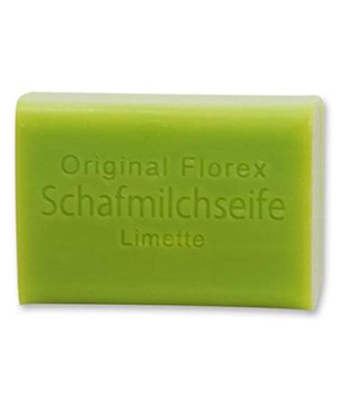 Florex Florex Sheep Milk Soap - Lime Green - Cooling Skin - Ideal for Summer Sauna - 100 g