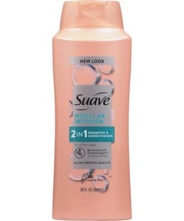 Suave 2 in 1 Shampoo and Conditioner - Micellar Infusion for All Hair Types | 28 oz - Shop Internationally - Buy Online on GoSupps.com