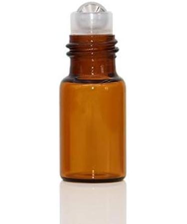 12Pcs 3ml Essential Oils Roller Bottles Mini Empty Roll-on Bottles with Stainless Steel Roller Balls and Black Cap Cosmetic Makeup Storage Vials For Fragrance Perfume Aromatherapy - Buy Online on GoSupps.com