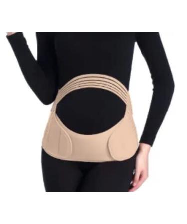 ZiaWorld Maternity Pregnancy Support Belt | Waist Brace for Back and Abdomen | Postpartum Belly Band for Women | Breathable and Comfortable | Beige (Size L) - Buy Online on GoSupps.com