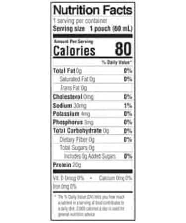 Medtrition NutriConnect ProSource TF20 ENFit Compatible Modular Protein Supplement for Tube Feeding 20g Liquid Protein in 60mL Pouch Supports Aspen Guidelines & ICU Nutrition - Buy Online on GoSupps.com