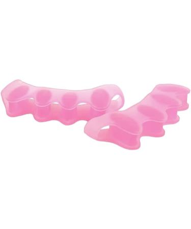 Toe Separators Spacers for Men and Women - Bunion Pads Yoga Toes Hammer Toe Corrector (Pink) - Buy Online on GoSupps.com
