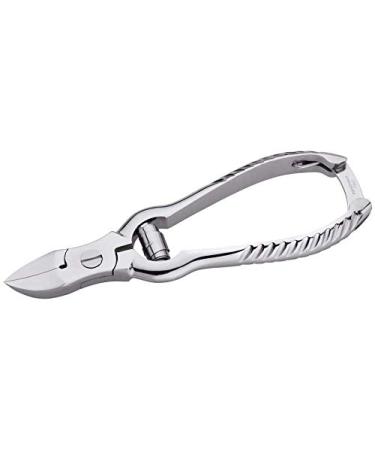 Instruments GB -Heavy Professional Quality Polished Stainless Steel Barrel Spring Nail Clippers or Forceps Chiropody Podiatry.CE