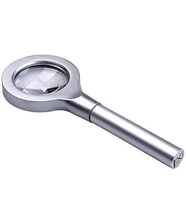 Magnifying Glass Illuminated Magnifying Glass with 8 LED Lamps 5X Optics HD Lens Magnifier