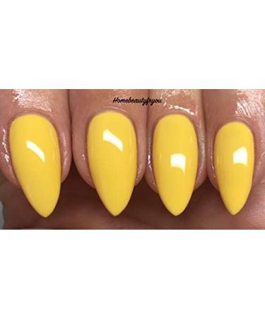 Bluesky YELLOW Pastel Bicylce Yellow A115 Nail Gel Polish UV LED Soak Off 10ml - Buy Online on GoSupps.com