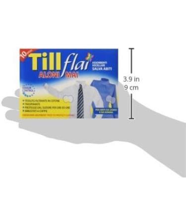 Till Flai Armpit Absorbing Pads - 10 Pieces for Ultimate Comfort | International Shipping Available - Buy Online on GoSupps.com