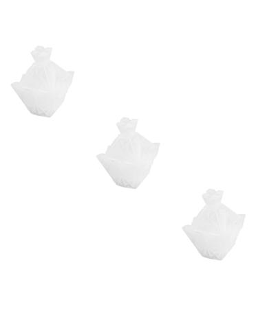 COHEALI 3pcs Candle Molds Diy Resin Epoxy Mold Silicone Jewelry Storage Container Storage Box Jewelry Box Whitex3pcs 8.5x7x12.3cmx3pcs
