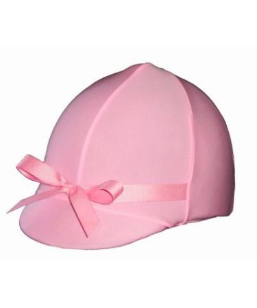 Equestrian Riding Helmet Cover - Pastel Pink