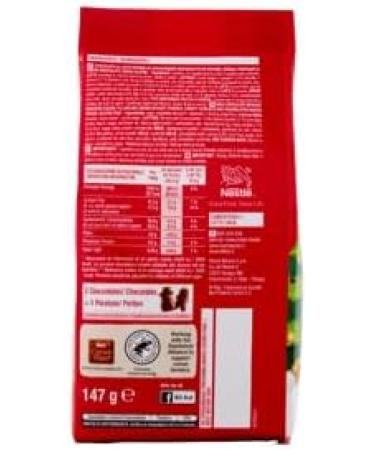  Italian Gourmet E.R. Nestl KitKat Festive Friends Pack of 3 milk chocolate bags 147g + gourmet Italian pulp 400g - Buy Online on GoSupps.com