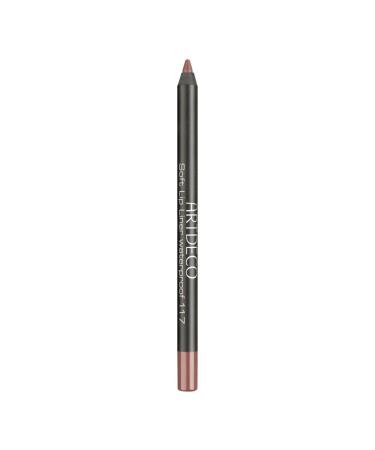 ARTDECO Soft Lipliner Waterproof - Waterproof long-lasting lip liner - 1 x 1.2 g 117 - rosy nude 1.2 g (1 pack)