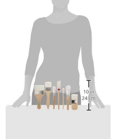 FantaSea 7-Piece Synthetic Body Brush Set - Luxe Beauty Tools - Buy Online on GoSupps.com