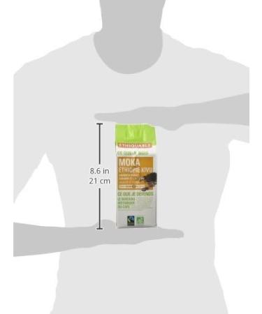  ETHIQUABLE Ethiquable Max Havelaar Organic and Fair Mocha Ground Coffee in 250 g - Pack of 4 - Buy Online on GoSupps.com