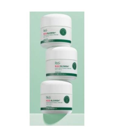Dr.G Red Blemish Cica Soothing Cream Duo 50ml*2pcs - Skin Care Set for Calming and Healing Blemishes - Buy Online on GoSupps.com